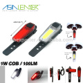 USB Rechargeable COB Best LED Rear Bike Light